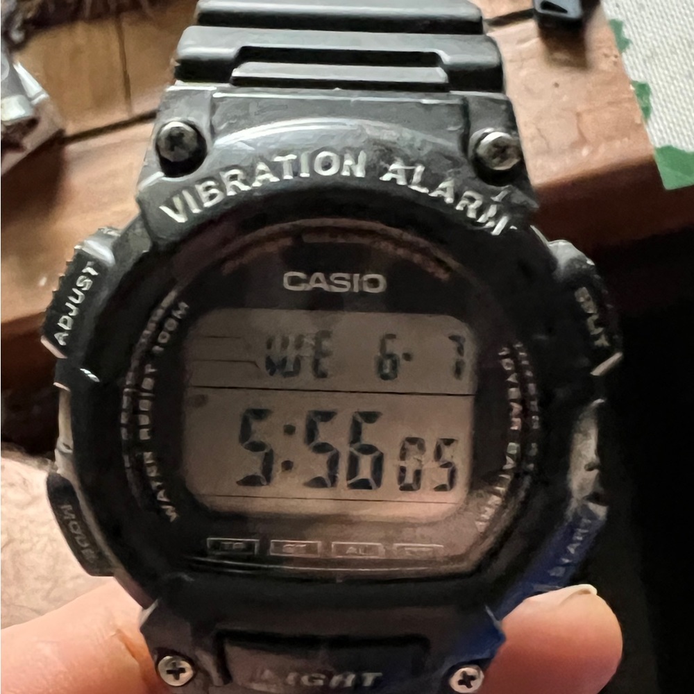 Casio vibration, alert